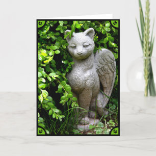 "Verlust einer Katze" Sympathiekarte Karte