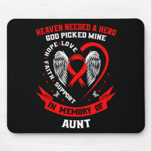 Verlust eines geliebten Menschen Tante Herzkrankhe Mousepad