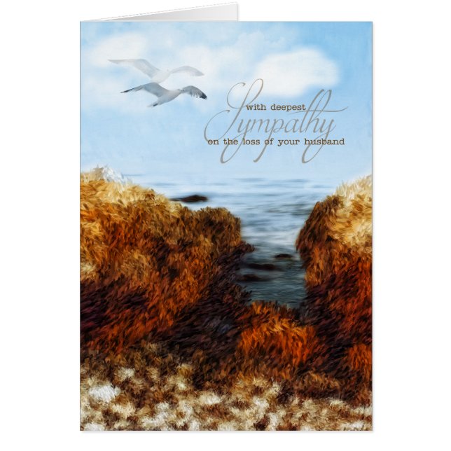 Verlust eines Husband-Beileid-Küstenflugs (Vorne)