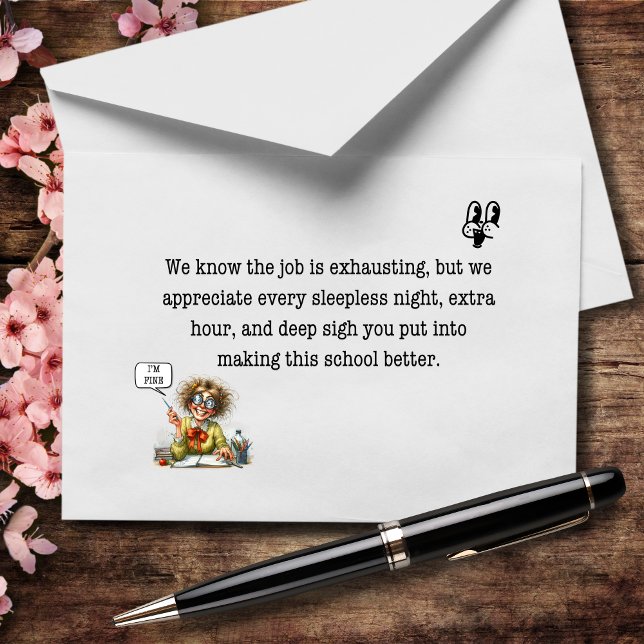 Verlust: Ihre Sanität, gefunden: Unsere Wertschätz Dankeskarte (Von Creator hochgeladen)