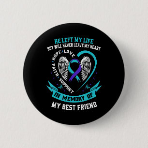 Verlust im Gedächtnis meiner besten Freundin Selbs Button