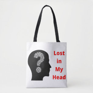 Verlust in meiner Head-Over-Print-Tasche, Schulter