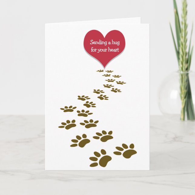 Verlust von Päppchen und Herz Karte (Vorderseite)