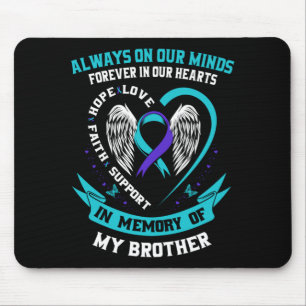 Verlust zum Gedenken an die Prävention von Bruderb Mousepad