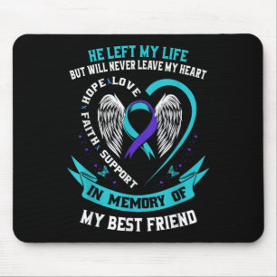 Verlust zum Gedenken an meinen besten Freund Suizi Mousepad