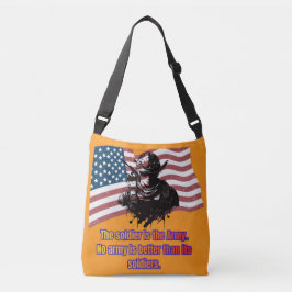 Vermächtnis der tapferen Orange Tragetaschen Mit Langen Trägern