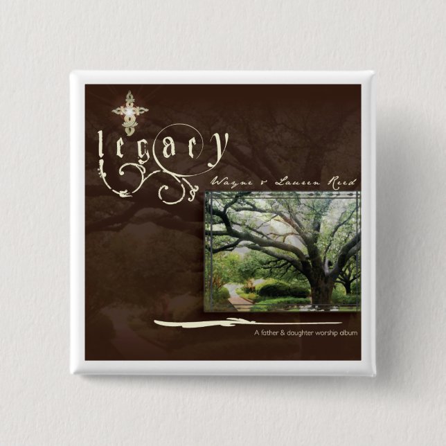 Vermächtnis-Knopf Button (Vorderseite)