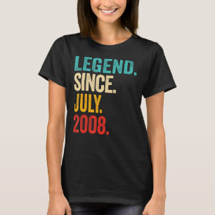 Vermächtnis seit Juli 2008 15 Jahre alt 15 Jahre G T-Shirt