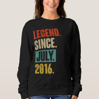 Vermächtnis seit Juli 2016 6 Jahre 6. Geburtstag Sweatshirt