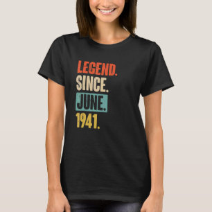 Vermächtnis seit Juni 1941 81 Jahr 81 Geburtstag T-Shirt