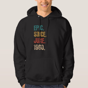 Vermächtnis seit Juni 1960 62 Jahre 62 Geburtstag Hoodie