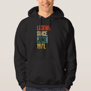Vermächtnis seit Juni 1971 51 Jahr 51 Geburtstag Hoodie