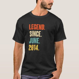 Vermächtnis seit Juni 2014 8 Jahre 8. Geburtstag T-Shirt