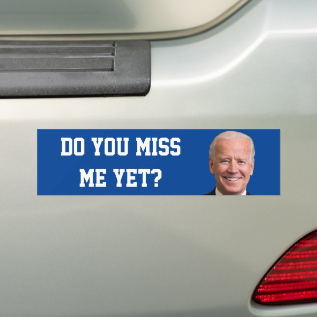 Vermagst du Joe Biden noch? Autoaufkleber (Auf Auto)