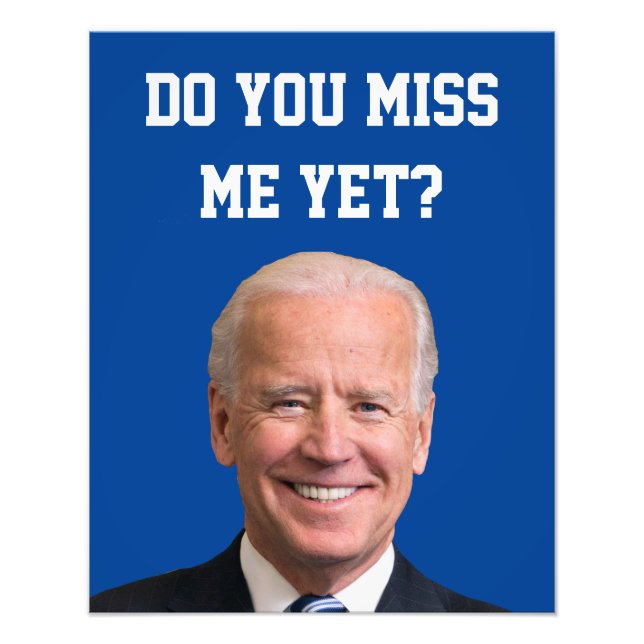 Vermagst du Joe Biden noch? Fotodruck (Vorne)