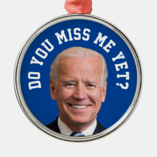 Vermagst du Joe Biden noch? Ornament Aus Metall