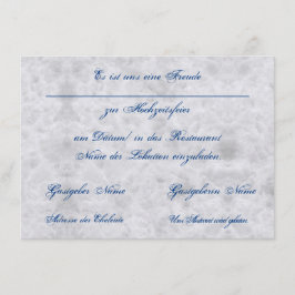 Vermählung Einladung zur Hochzeit Bekanntgabe