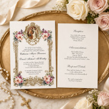 Vermählung Maria Josef katholische Hochzeit Blumen