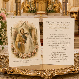 Vermählungsgebet von Maria und Josef für die Hochz