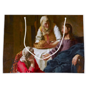 Vermeer - Christus im Haus von Martha und Maria Große Geschenktüte