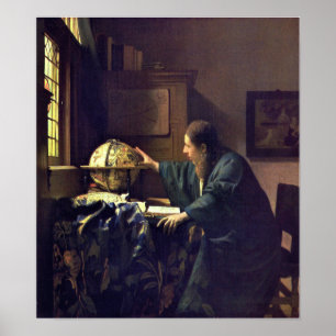 Vermeer - Der Astronom 1668 (HQ) Poster