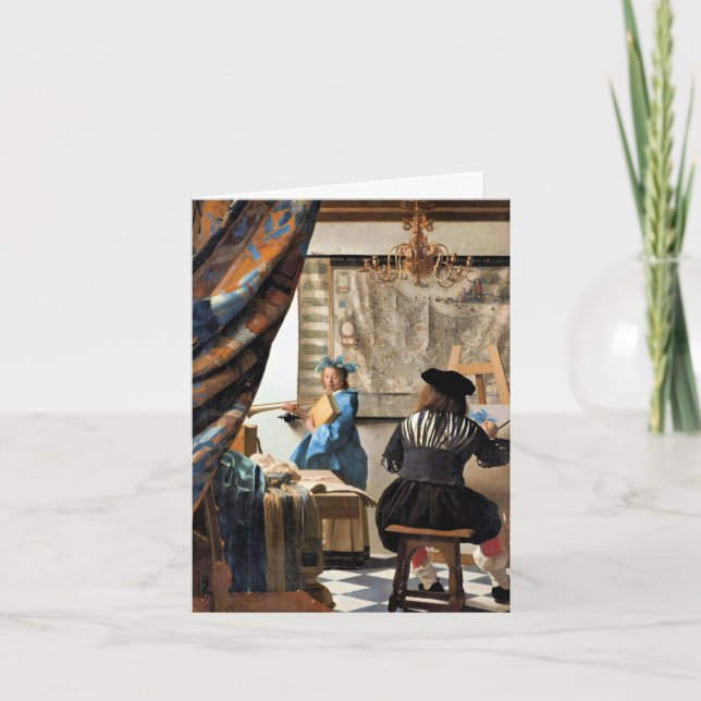 Vermeer - Die Malkunst (Vorderseite)