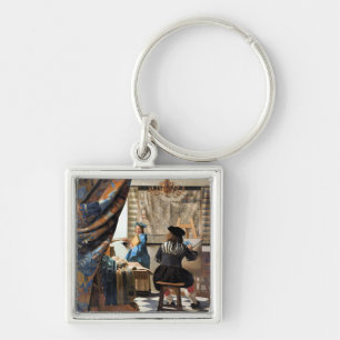 Vermeer - Die Malkunst Schlüsselanhänger