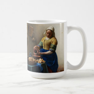 Vermeer die Milkmaid-Tasse Tasse