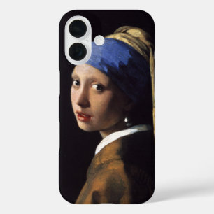 Vermeer Girl Pearl Earring Masterpiece Malerei iPhone 16 Hülle
