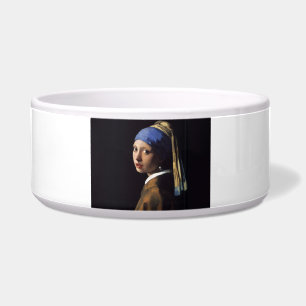 Vermeer Girl Pearl Earring Masterpiece Malerei Napf