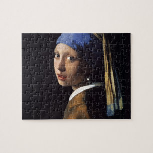 Vermeer Girl Pearl Earring Masterpiece Malerei Puzzle