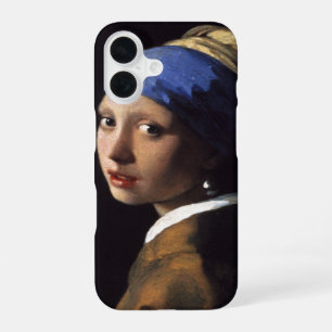 Vermeer Mädchen mit Perlenohrring Meisterwerk Male iPhone 16 Hülle