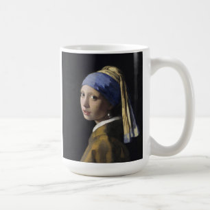 Vermeer-Malerei - Mädchen mit Perlenohrring Kaffeetasse