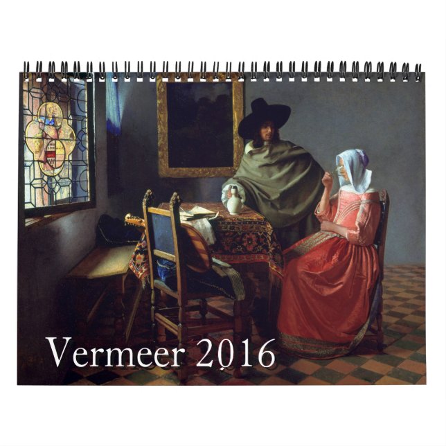 Vermeer schöne Kunst Kalender (Titelbild)