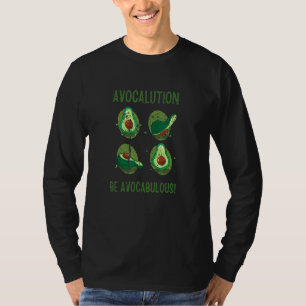 Vermeiden Sie die Avocabulous Vintag Avocado Yoga T-Shirt