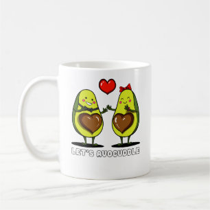 Vermeiden wir Niedlichen Avocado Vegan Joke Kaffeetasse