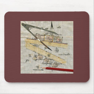 Vermessen - Vintag Mousepad