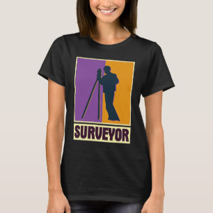 Vermessungsingenieur Geodäsie Vermessungsingenieur T-Shirt