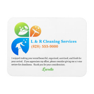 Vermietung eines sauberen Haushälters 5 Sterne Bew Magnet