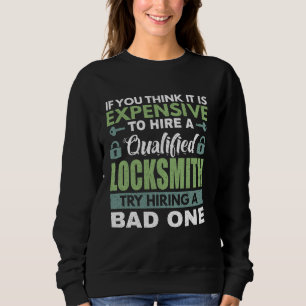 Vermietung qualifizierter Schlossersperre Sweatshirt