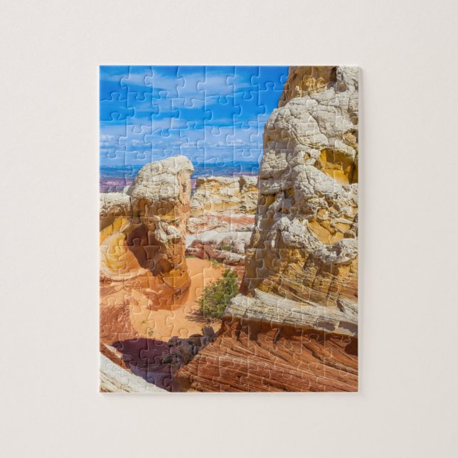 Vermilion Cliff Rock Formationen Puzzle (Vertikal)