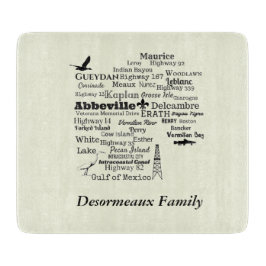 Vermilion Gemeinde Louisiana setzt Schneidebrett