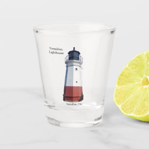 Vermilion Leuchtturm-Schnapsglas Schnapsglas