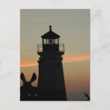 Vermilion Lighthouse Postcard