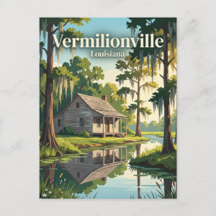Vermilionville Louisiana Postkarte