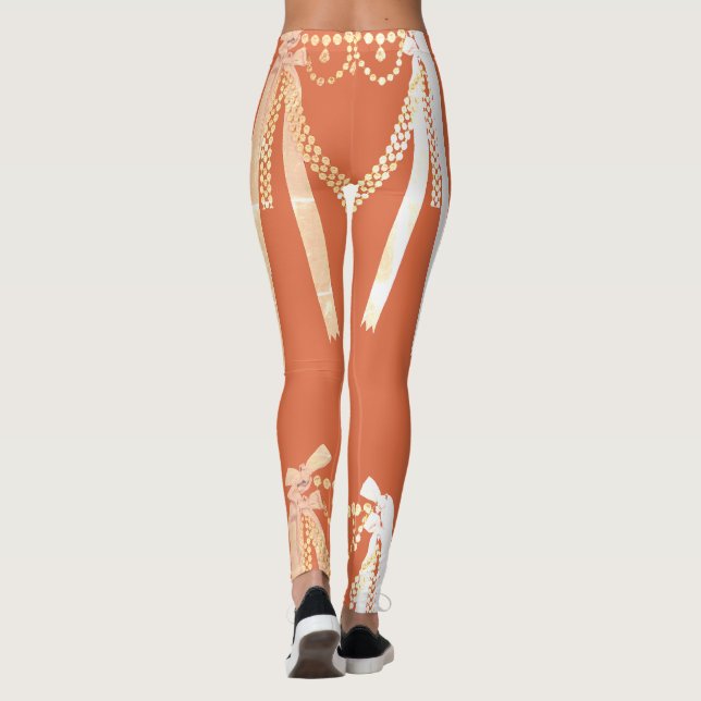 Vermillion – Diamonds Diamanten Necklace – Collier Leggings (Rückseite)