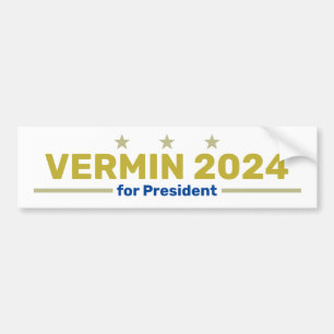 Vermin. 2024 Autoaufkleber