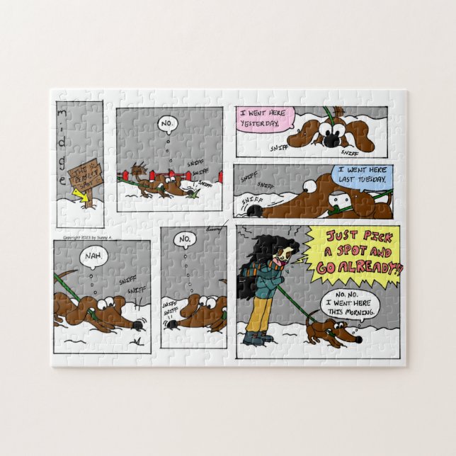 Vermischen Sie das perfekte Spot-Puzzle Puzzle (Horizontal)