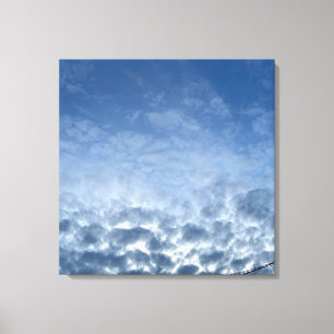 Vermischter Himmel Leinwanddruck