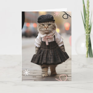 Vermisse deine Katze Grußkarte Karte